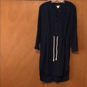 J. Crew - Casual Dress with Waistband Tie